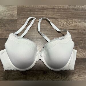 Ambrielle White Lace Bra